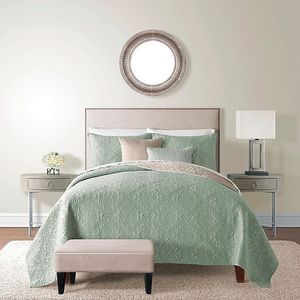 Camber 4-Piece Reversible Twin Quilt